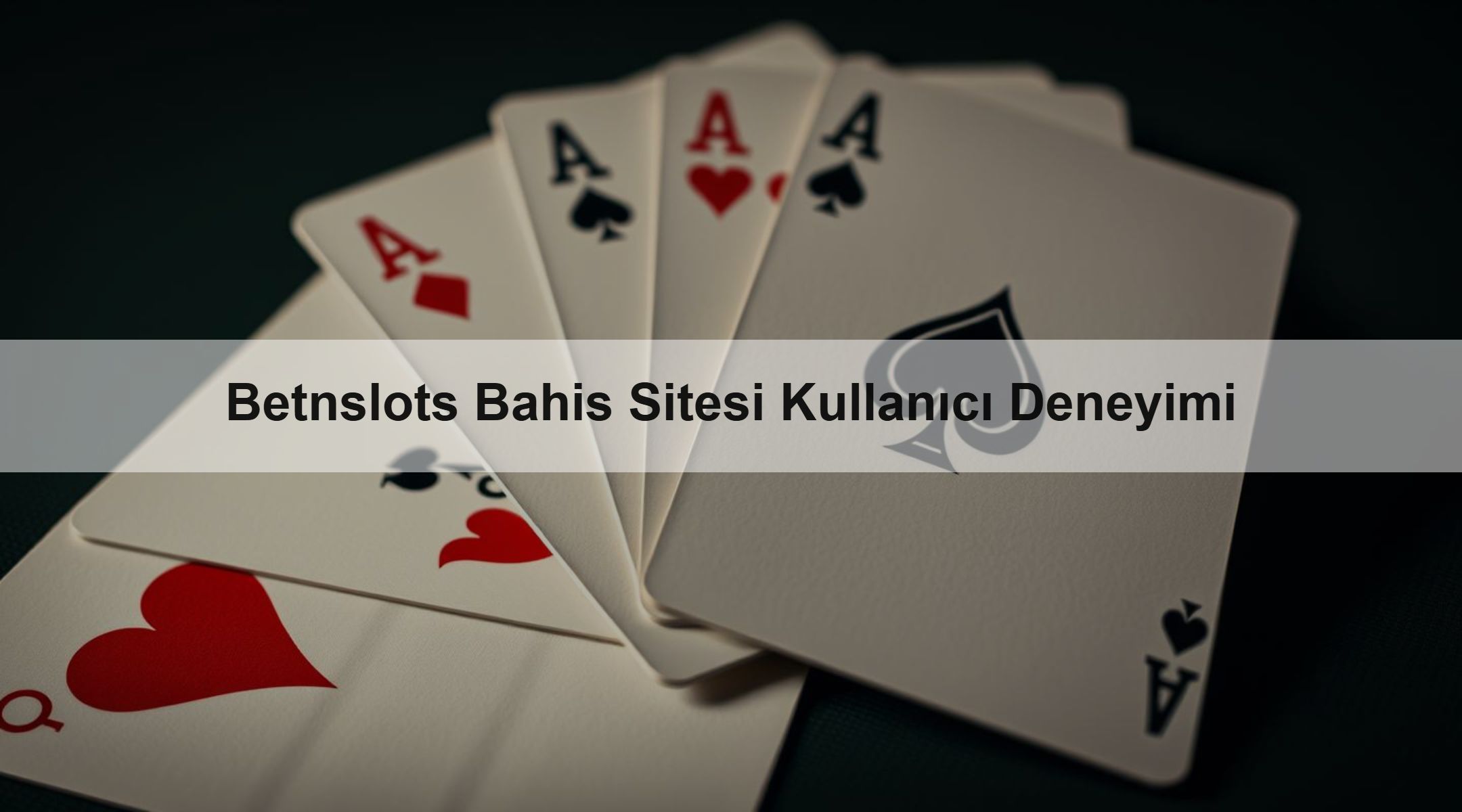 Betnslots Bahis Sitesi Kullanıcı Deneyimi